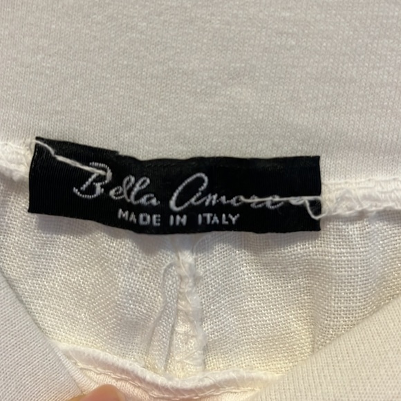 BELLA AMORE linen pants made in Italy size L - Picture 4 of 5